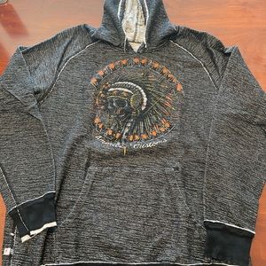 *LIKE NEW* Affliction Thermal Hoodie, Reversible, XL